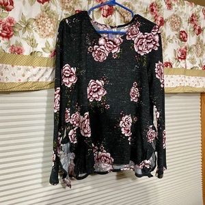 Cute floral sweater